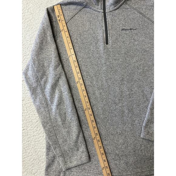 Eddie Bauer Mens 1/4 Zip Fleece Sweatshirt Pullover Large - Picture 2 of 6